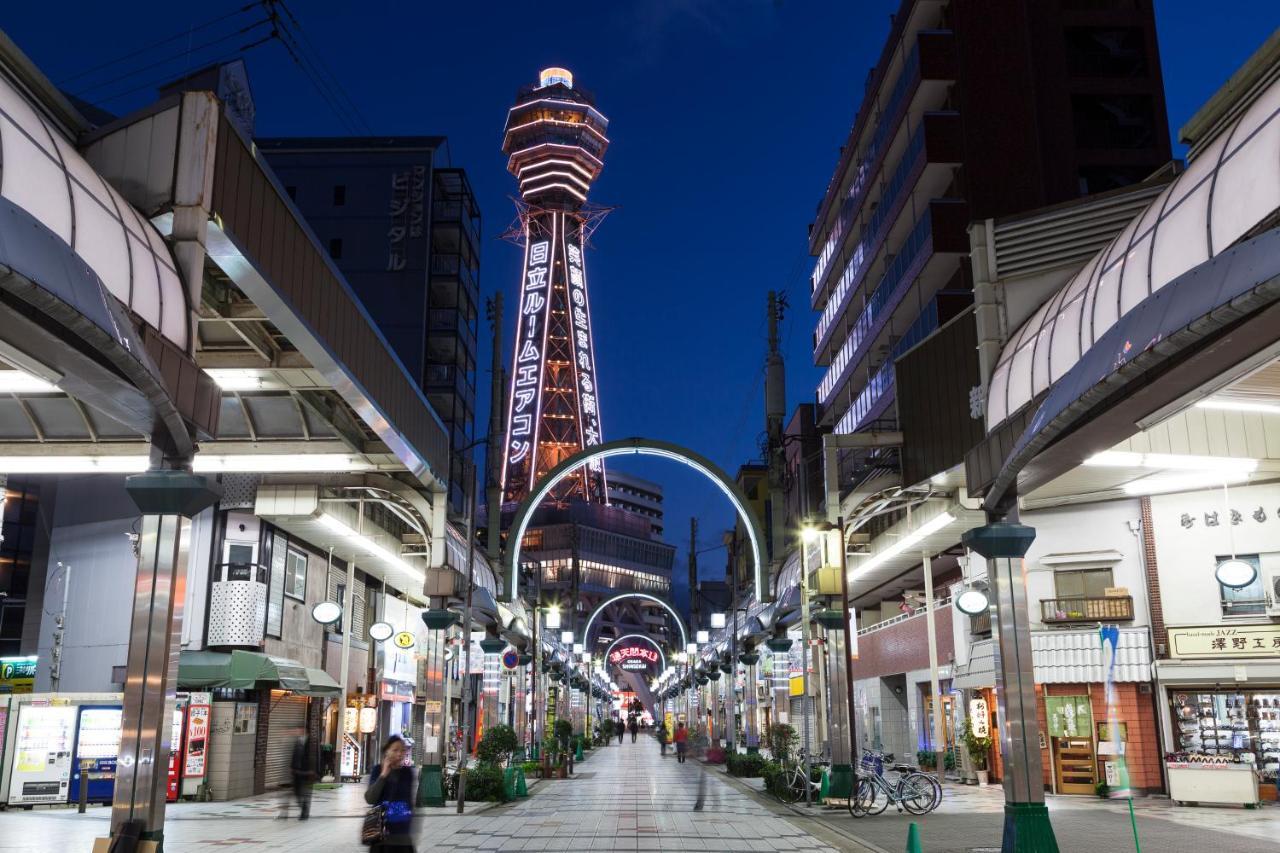 Hotel Amaterrace Nippombashi-Higashi Osaka Exteriör bild